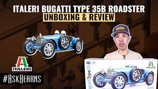 ITALERI Bugatti Type 35B Roadster | Unboxing & Review | #askhearns