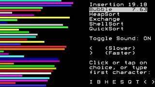 Sorting Demo (BBC BASIC)