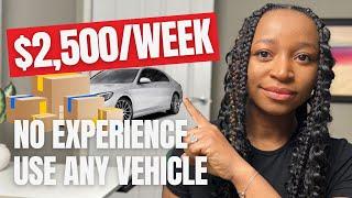 MAKE $2,500 A WEEK DELIVERING MEDICAL SUPPLIES USING YOUR OWN CAR (Easy Side Hustle)