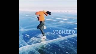 Олимпийская чемпионка на льду байкала