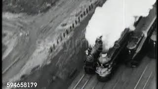 Pennsylvania Streamlined Locomotive Race! 1930s