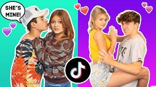 Recreating VIRAL Couple TikToks w/ My CRUSH **TRY NOT TO CRINGE**️| Gavin Magnus ft. Sophie Fergi