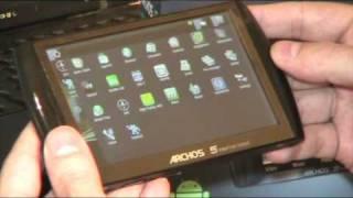 Unboxing Archos 5 Internet Tablet with Android