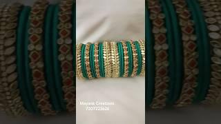 Silk Thread Bangles New Design