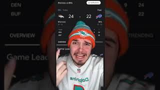 BILLS LOSE TO BRONCOS 24-22 REACTION