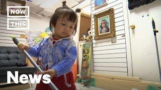 2-Year-Old Lola June Sells Her Paintings for More Than $1,000 | NowThis