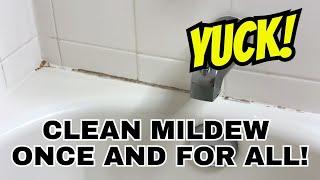 Remove Bathroom Mildew like Magic!