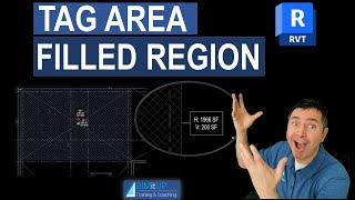 How to Tag Area of a Filled Region in Revit