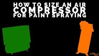 How to Size a Compressor for Paint Spraying