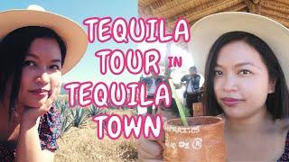 Tequila Tasting Tour & Try out Cantaritos in Tequila Town | Ep. 127