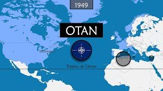 Historia de la OTAN - Síntesis en mapas