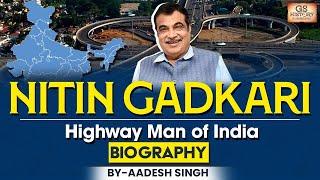 Nitin Gadkari: The Road Man of India | Biography | GS History By Aadesh