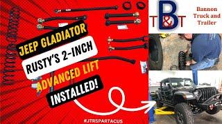 Rusty's JT Gladiator 2" Lift Install -JTRSPARTACUS