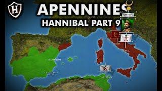 Back across the Apennines ️ Hannibal (Part 9) - Second Punic War