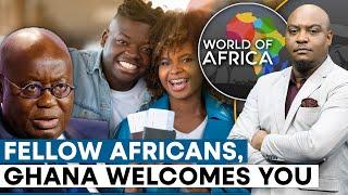 Ghana Opens Up Visa-Free Travel To All Africans | WION World Of Africa