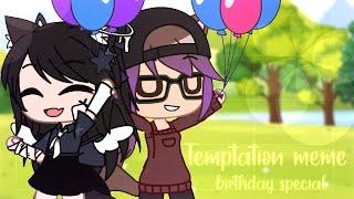 temptation meme × collab with Totally_Tirzah × late birthday special × lovely wolfy :3 [read desc]