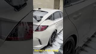 Civic Type R #fl5 first ️ car wash   ‍️ #carwash #ctr #de4 @vcdracing