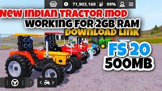 farming simulator 20 indian tractor mod|FS 20android gameplay|fs 20 indian tractor mod