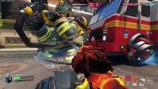 Overwatch 2 - Competitive with Thorbjörn 76 dps -  gameplay - John Overwatch :-) Full-Match