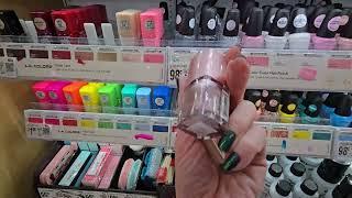 Walmart Nail Polish Organization in Two Stores | December 2024 (Soft Spoken)