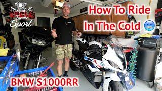 How I Ride My BMW S1000RR All Winter Long #cyclefanatixsport #bmws1000rr