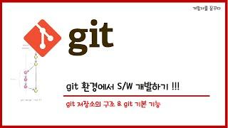 #3. Git 저장소 구조 & Git 기본 기능 (Git 환경에서 S/W 개발하기)