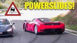 $5 MILLION Ferrari Enzo Driving Around The Nürburgring, DRIFTS Onboard! + 812 Competizione Aperta