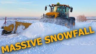 Massive November Snowstorm Cleanup