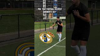 POV: Football Respect Moments 