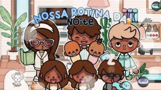 Nossa rotina da noite *atualizada!!*  | Com Voz  | Toca Life World  | Lohh Toca !