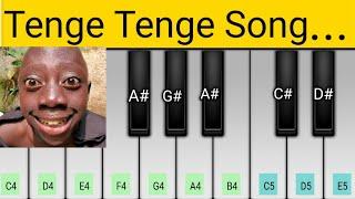 Tenge Tenge - Song - Mobile Piano Tutorial - Easy Piano