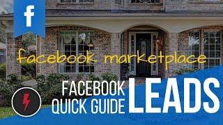 How to get real estate leads from Facebook Marketplace