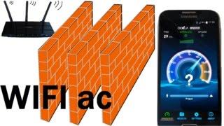 TP-LINK Archer c7 Router WIFI 5GHz vs 2,4 GHz LOW SIGNAL Speed test