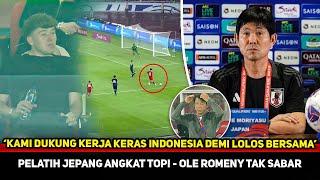 DIBUAT KAGET! Pelatih Jepang akui pemain lapis tak cukup kalahkan Timnas~Reaksi Ole Romeny kecewa?