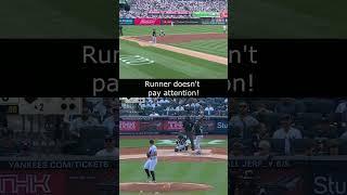 Cannon Alert  Trevino Nails the Runner at 3rd #yankees