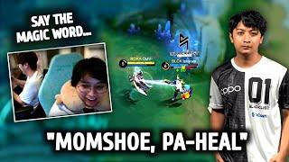 "MOMSHOE, PA-HEAL" IS BACK! OHMYV33NUS & OHEB SATISFYING THE CHAT BY DOING THIS ICONIC MEME 