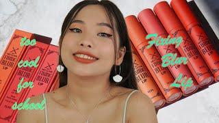 [SWATCH & REVIEW] SON KEM FIXING BLUR LIP CỦA TOO COOL FOR SCHOOL| Son Cực Mềm, Son Cho Mùa Hè ️