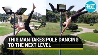 Pole Dancing By Next-level Athlete Dimitry Politov