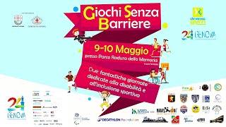 Presentazione Giochi senza Barriere 2024