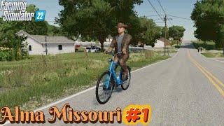 NO LAND, MONEY OR EQUIPMENT!  FS22 Alma, Missouri Ep 1