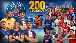 PSG VS 200 LegendsMbappe,Neymar,Vitinha,Achraf Hakimi