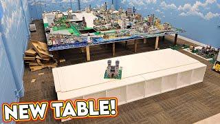 Building the LEGO City Expansion Table!