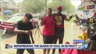 Detroit sings, dances to honor the 'Queen of Soul'