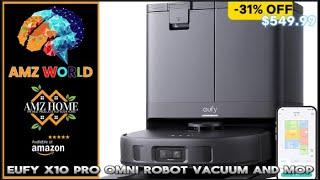 Review eufy X10 Pro Omni Robot Vacuum and Mop, Amazon