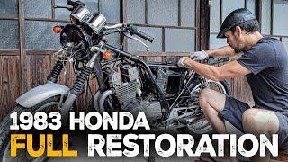 Abandoned 40-Year-Old Motorcycle Full Restoration