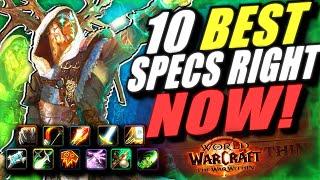 The 10 BEST Specs DOMINATING The War Within Right Now! | DPS, Tank & Healer