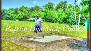 Patriot Disc Golf Course at Triad Park, Kernersville NC