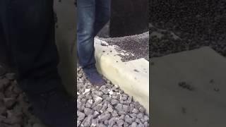 Гранулированное пеностекло и щебень 2