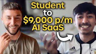 Student to AI Agency to $9,000p/m AI Real Estate SaaS in 6 Months