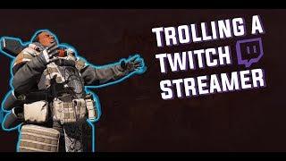 TROLLING A TWITCH STREAMER (APEX)